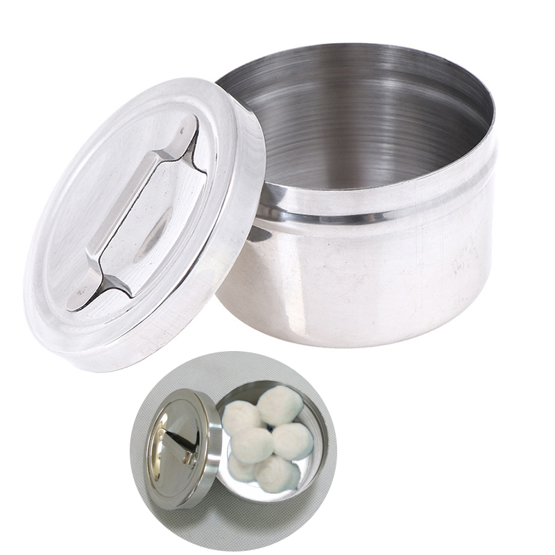 Medical Lab Instruments - 1-częściowe okrągłe pudełko na alkohol medyczny