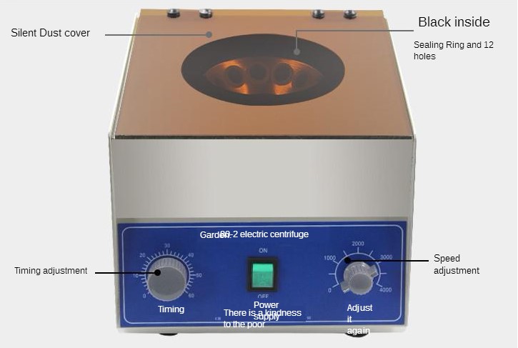 Xlab Medical - 220V 80-2 laboratoryjny wirówka niskoobrotowa elektryczna