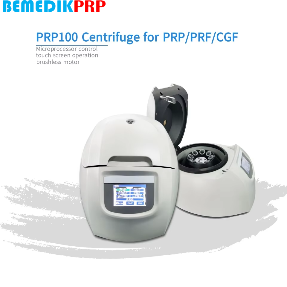 Xlab Medical - Wirówka medyczna PRP100, 4000 obr./min, niskoobrotowa,