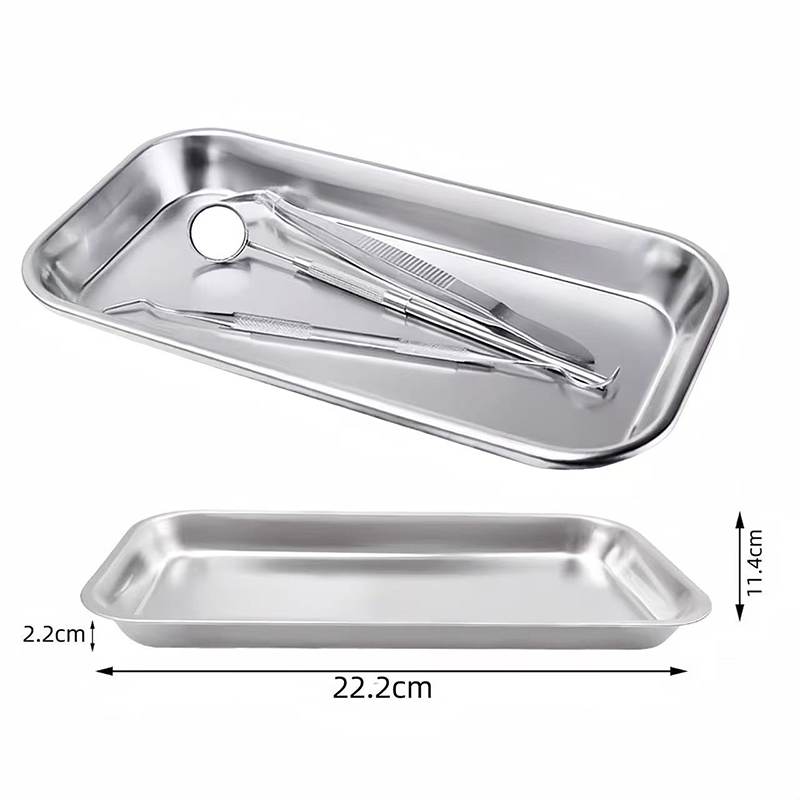 Medical Lab Instruments - Taca dentystyczna ze stali nierdzewnej do
